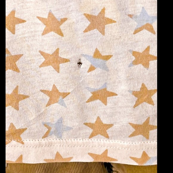 ▪️MARC JACOBS▪️Ruffle Collar Star Print Polo - Picture 6 of 6